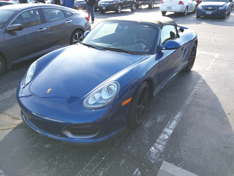 It’s a Spyder if it isn’t easy to see in the picture